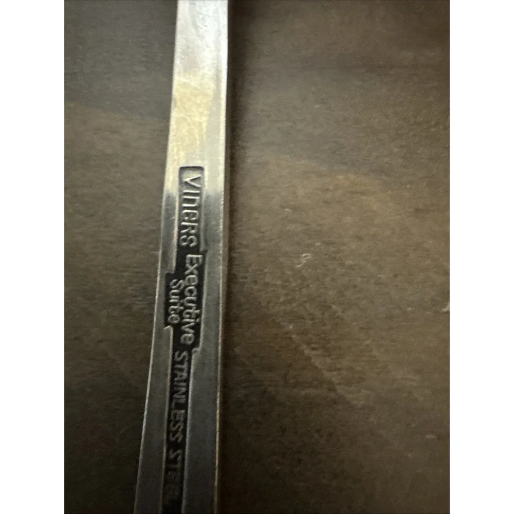 Vtg Viners EXECUTIVE SUITE cake pie slice lifter Korea stainless 10